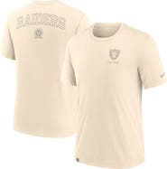 Nike Men's Nike Cream Las Vegas Raiders Glory Tri-Blend T-Shirt