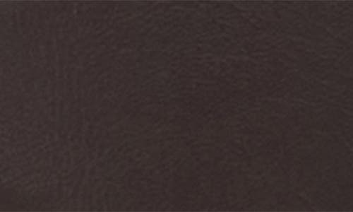 Bruno Magli Dante Leather Belt In Dark Brown