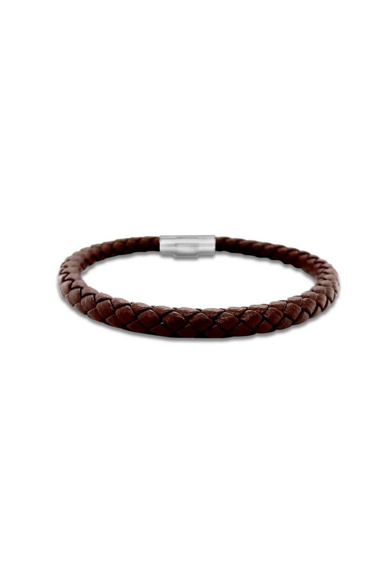 Tendril Braid Men's Cuff, Alternate, color, White