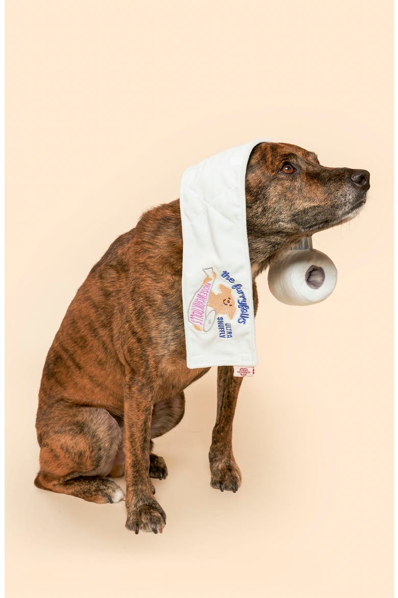 Toilet Paper Nosework Toy, Alternate, color, WHITE