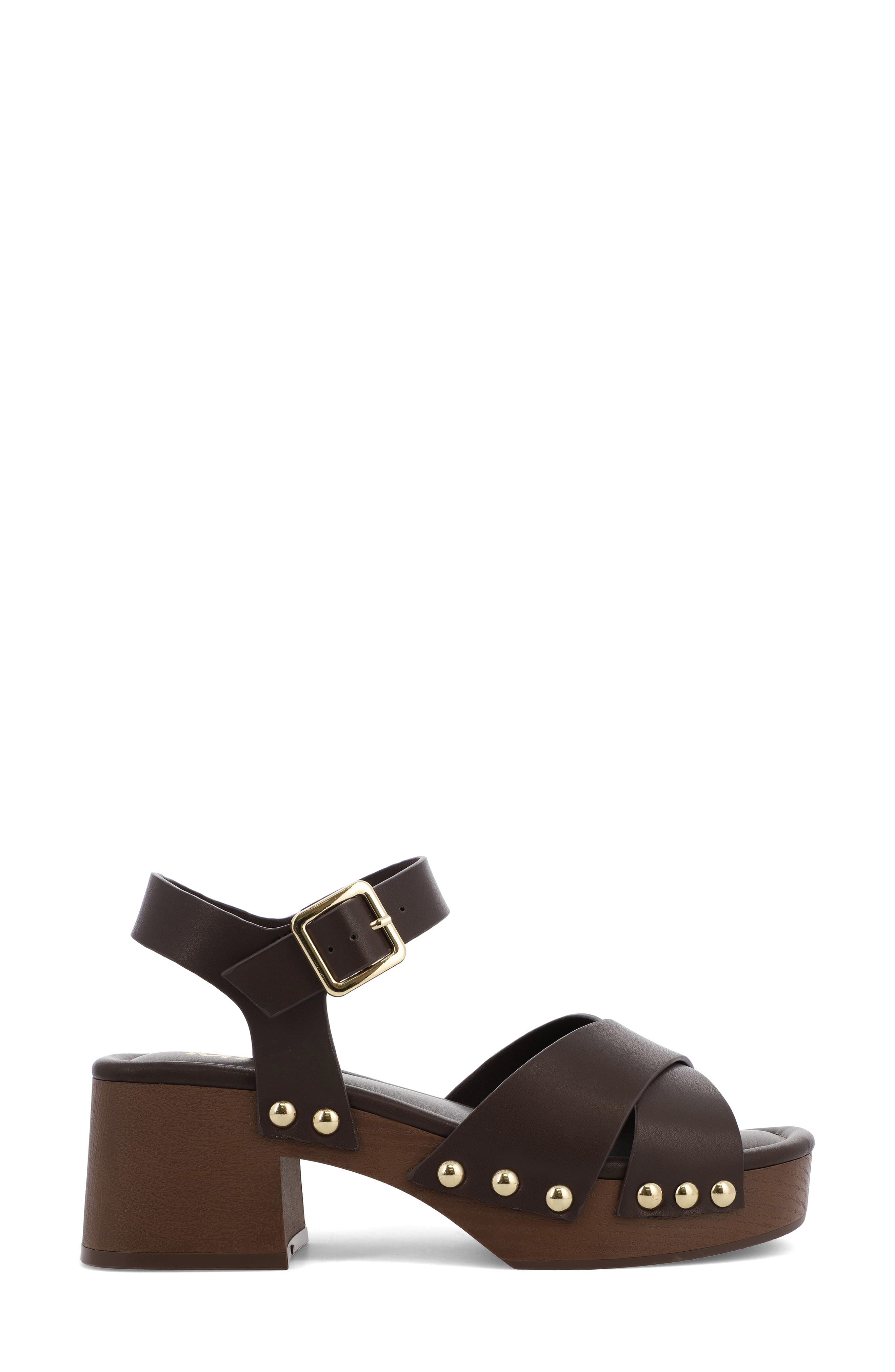Finna Platform Sandal, Alternate, color, CHOCOLATE