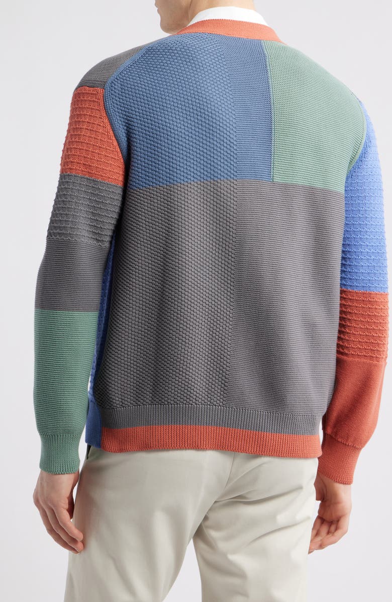 Paul Smith Colorblock Cardigan, Alternate, color,