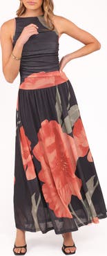 Petal & Pup Carlin Floral Midi Dress