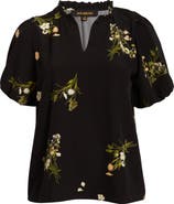 SUGARLIPS Jena Floral Print Top