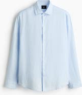 H&M Slim Fit Linen Shirt