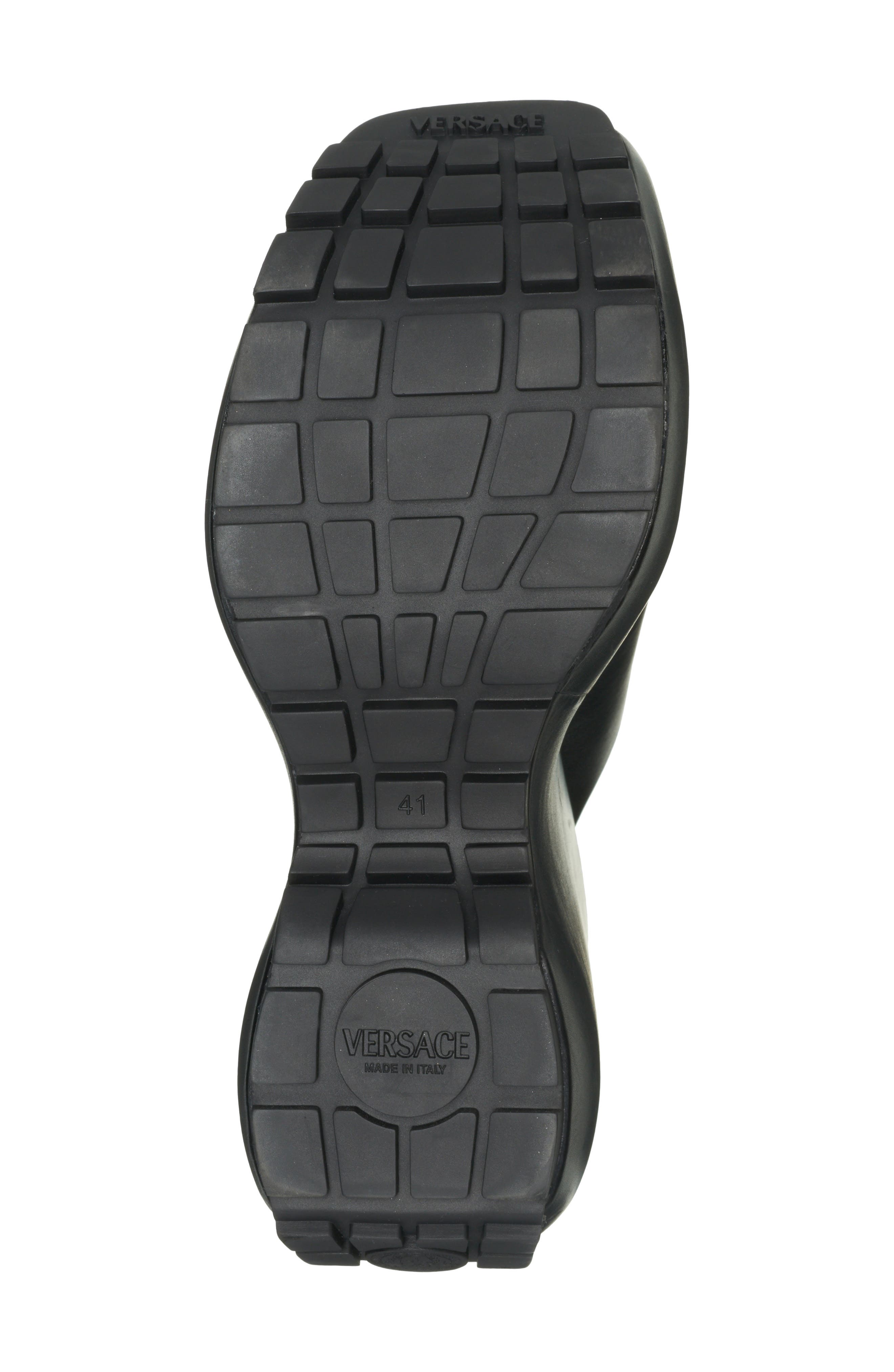 Versace Platform Wedge Slide Sandal, Alternate, color, 