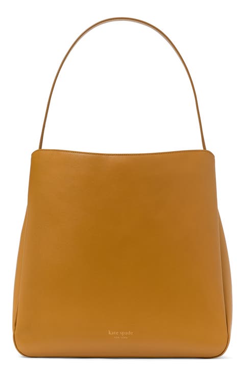 large grace leather shoulder bag