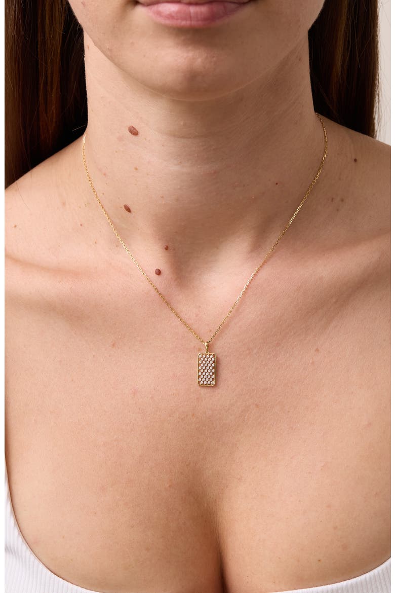 Kiera Diamond Pendant Necklace (Nordstrom Exclusive), Alternate, color, 18K YELLOW GOLD