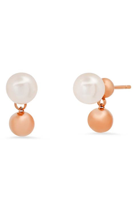 Imitation Pearl Ear Jackets