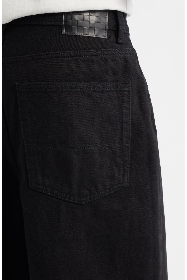 Check-5 Baggy Jeans, Alternate, color, BLACK