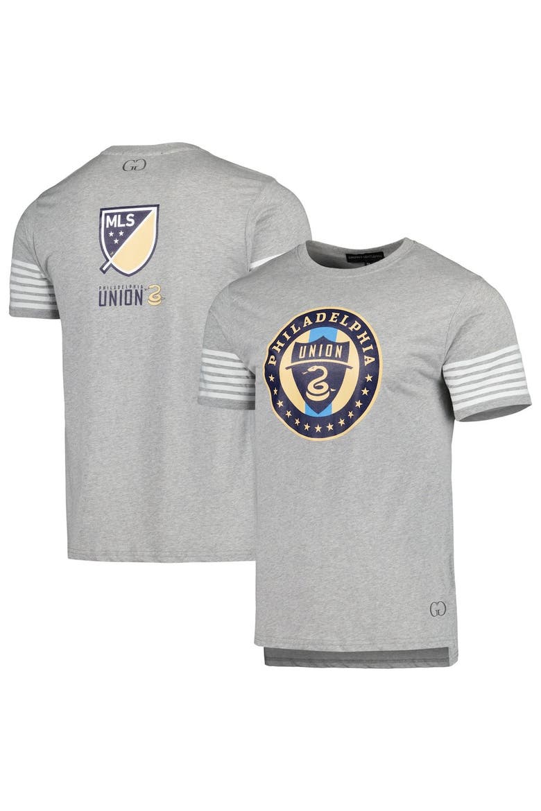Men's Grungy Gentleman Heather Gray Philadelphia Union T-Shirt, Alternate, color, Heather Gray