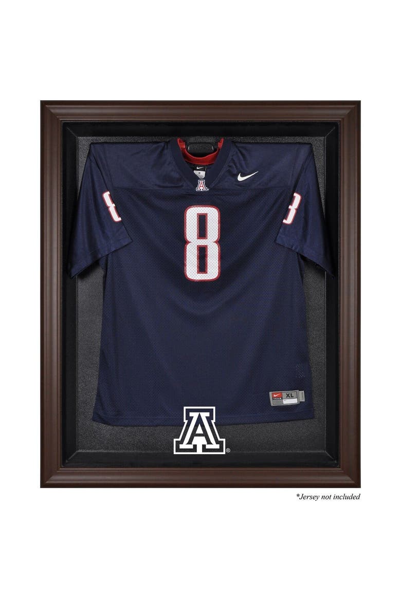 Arizona Wildcats Brown Framed Logo Jersey Display Case, Main, color, Brown