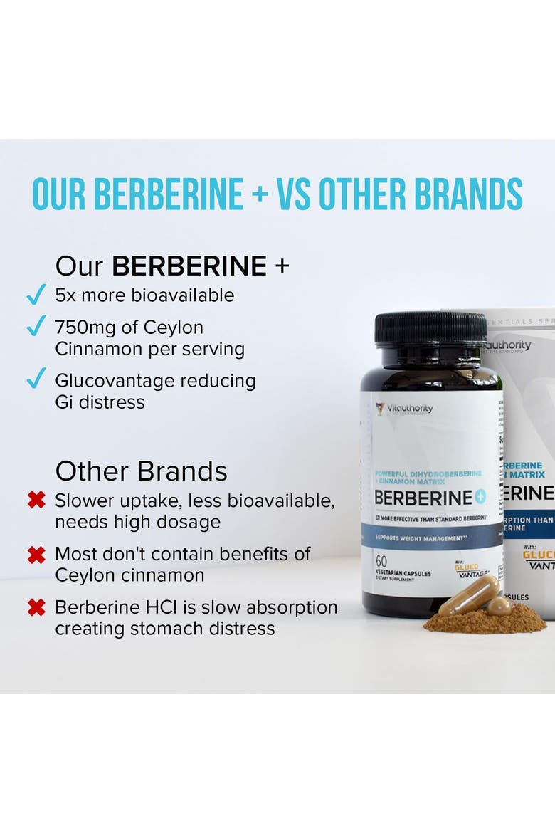 Berberine+ Capsules, 60ct, Alternate, color, No Color