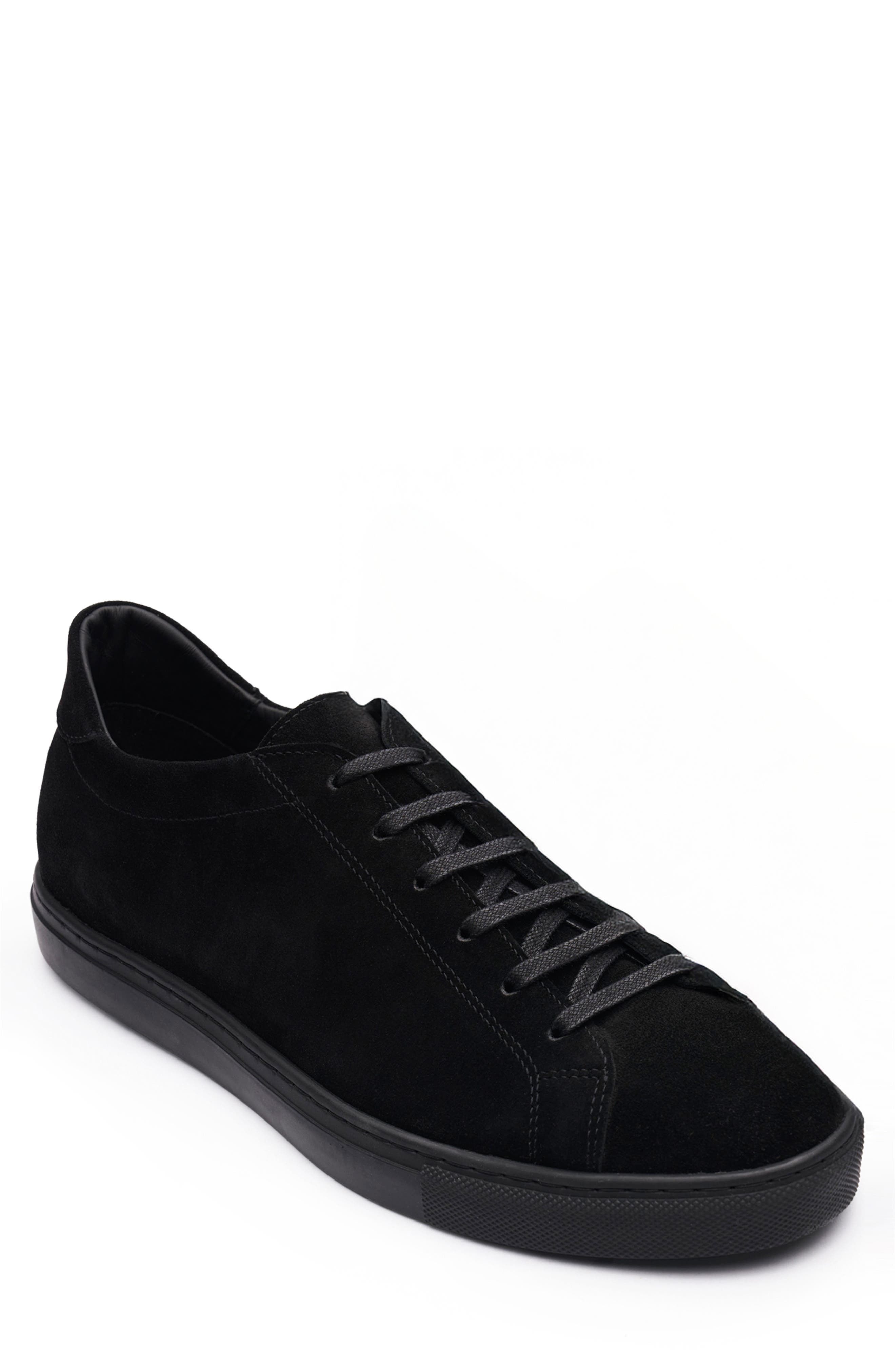 MORJAS The Sneaker 02, Main, color, Black Suede
