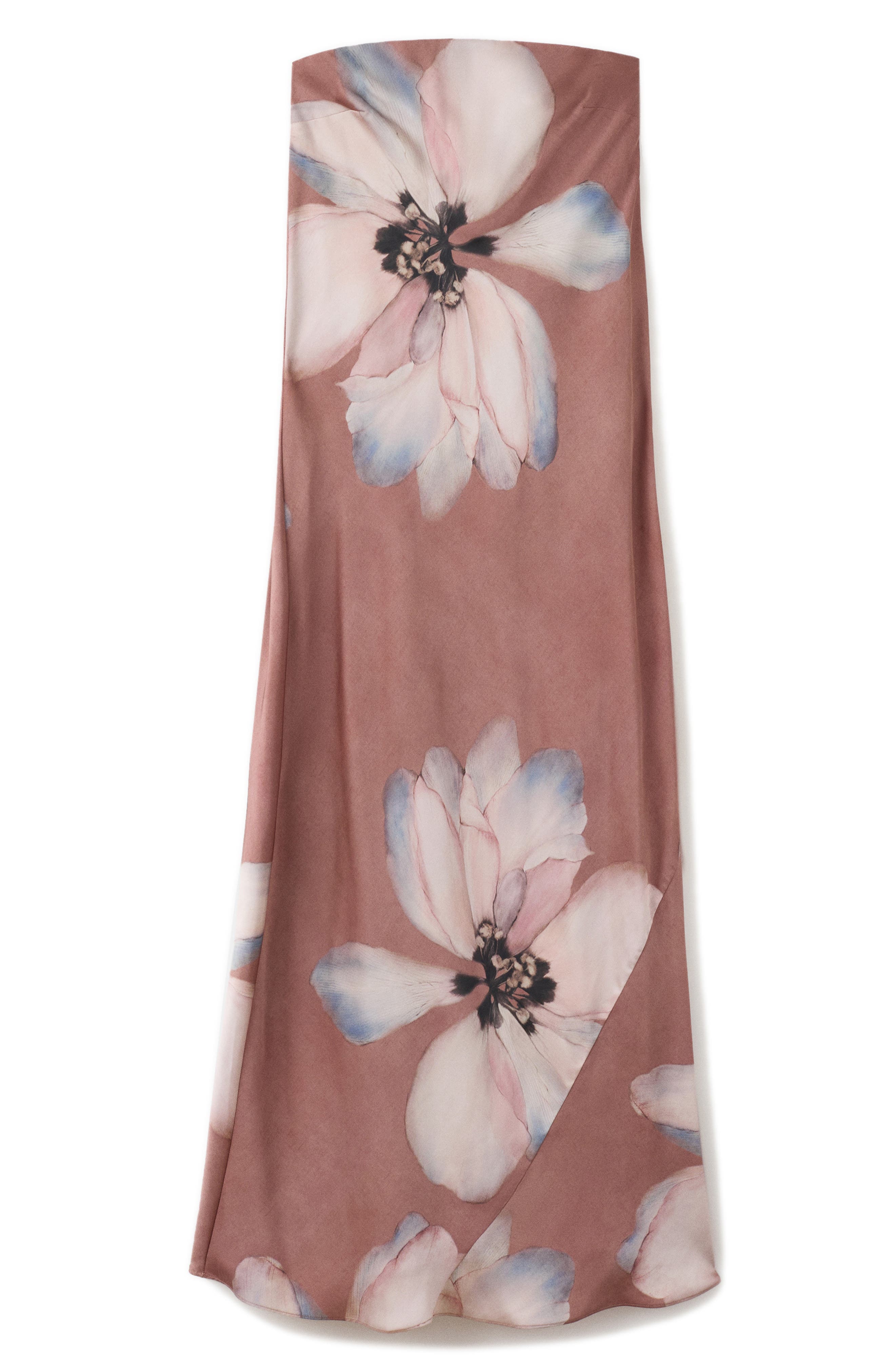 Floral Open Back Maxi Dress - image 2