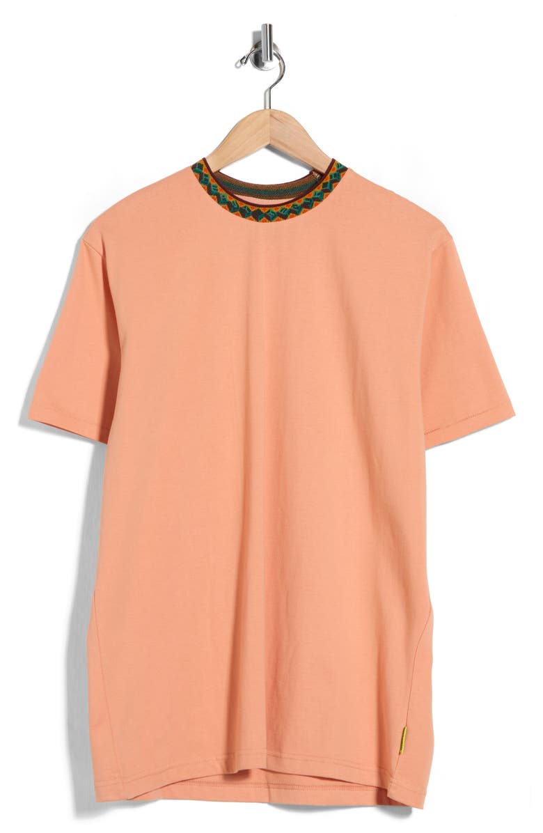Gotcha Miramar Crewneck T-Shirt, Main, color, Canyon Sun