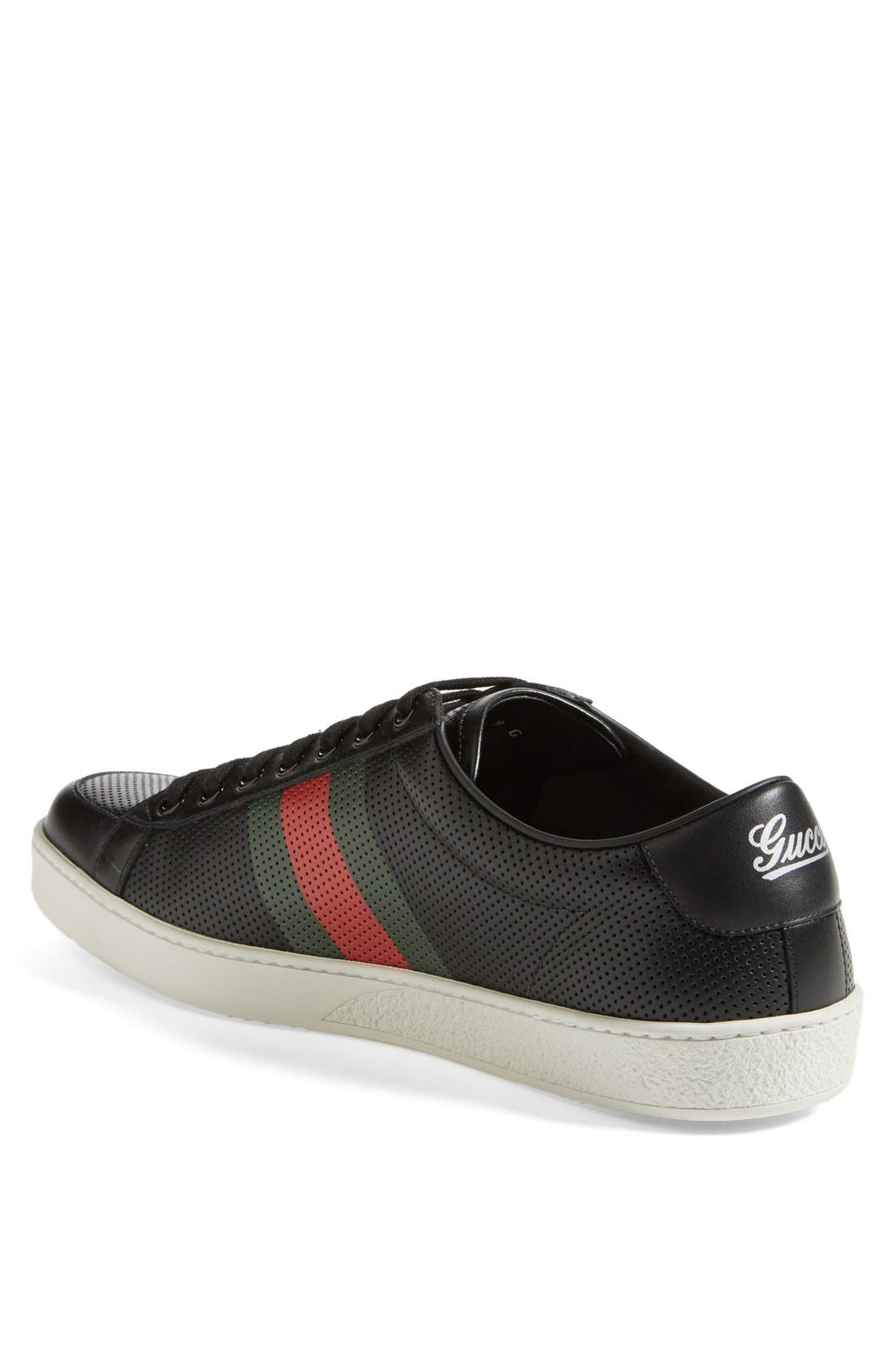 Gucci 'Brooklyn' Perforated Sneaker, Alternate, color, 