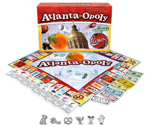 Atlantaopoly Monopoly Board Game