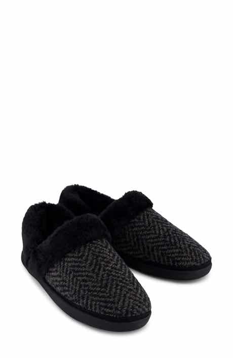 Oslo Faux-Fur Lined Convertible Slipper
