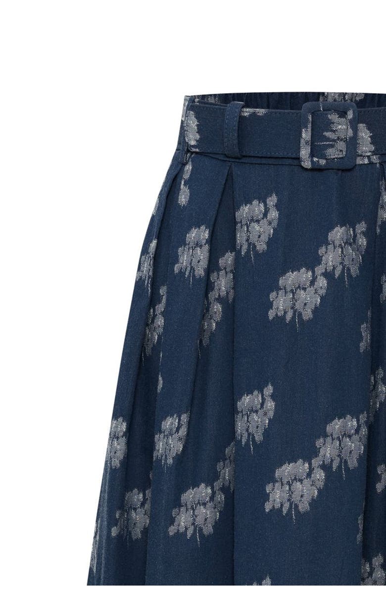 Exquise Thea Skirt, Alternate, color, Indigo