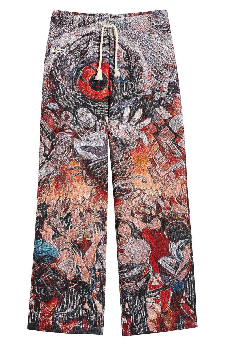 VERYRARE Robot Mayehm Jacquard Pants, Main, color,