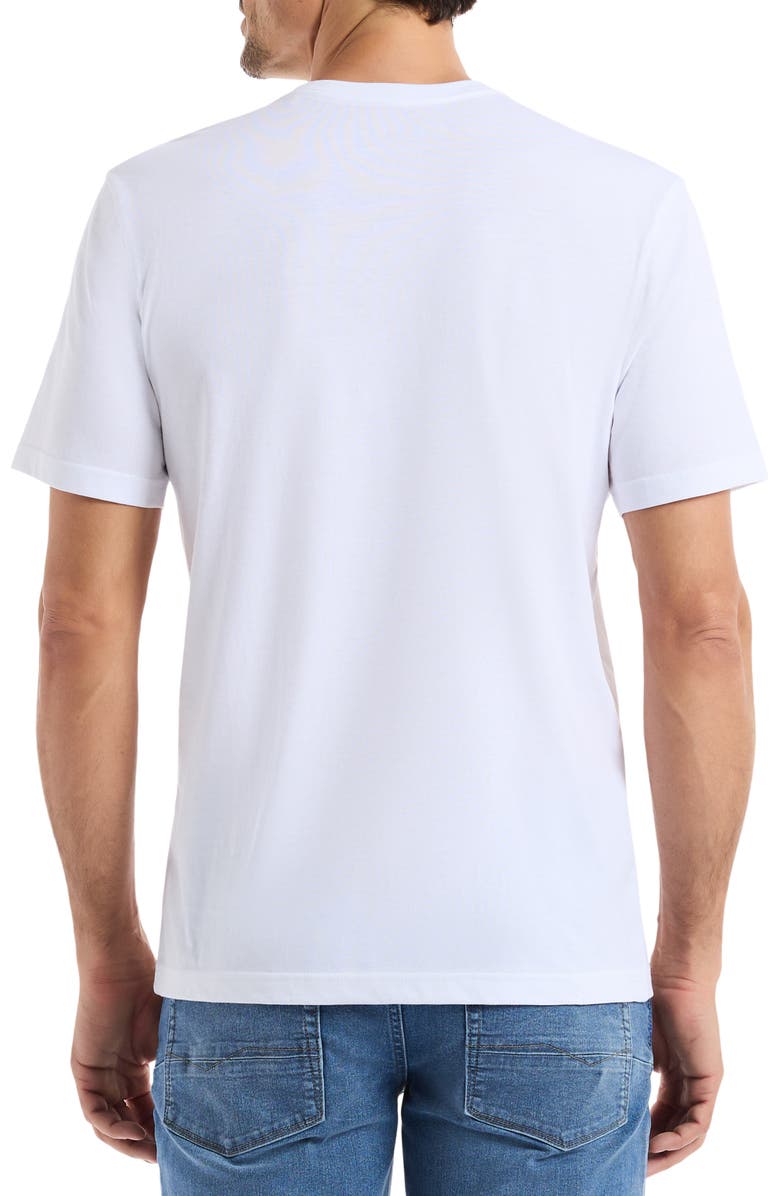 Robert Graham Island Skull Graphic T-Shirt, Alternate, color, White