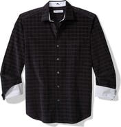 Tommy Bahama Check Island Cotton Corduroy Button-Up Shirt