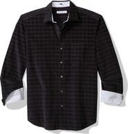 Tommy Bahama Check Island Cotton Corduroy Button-Up Shirt