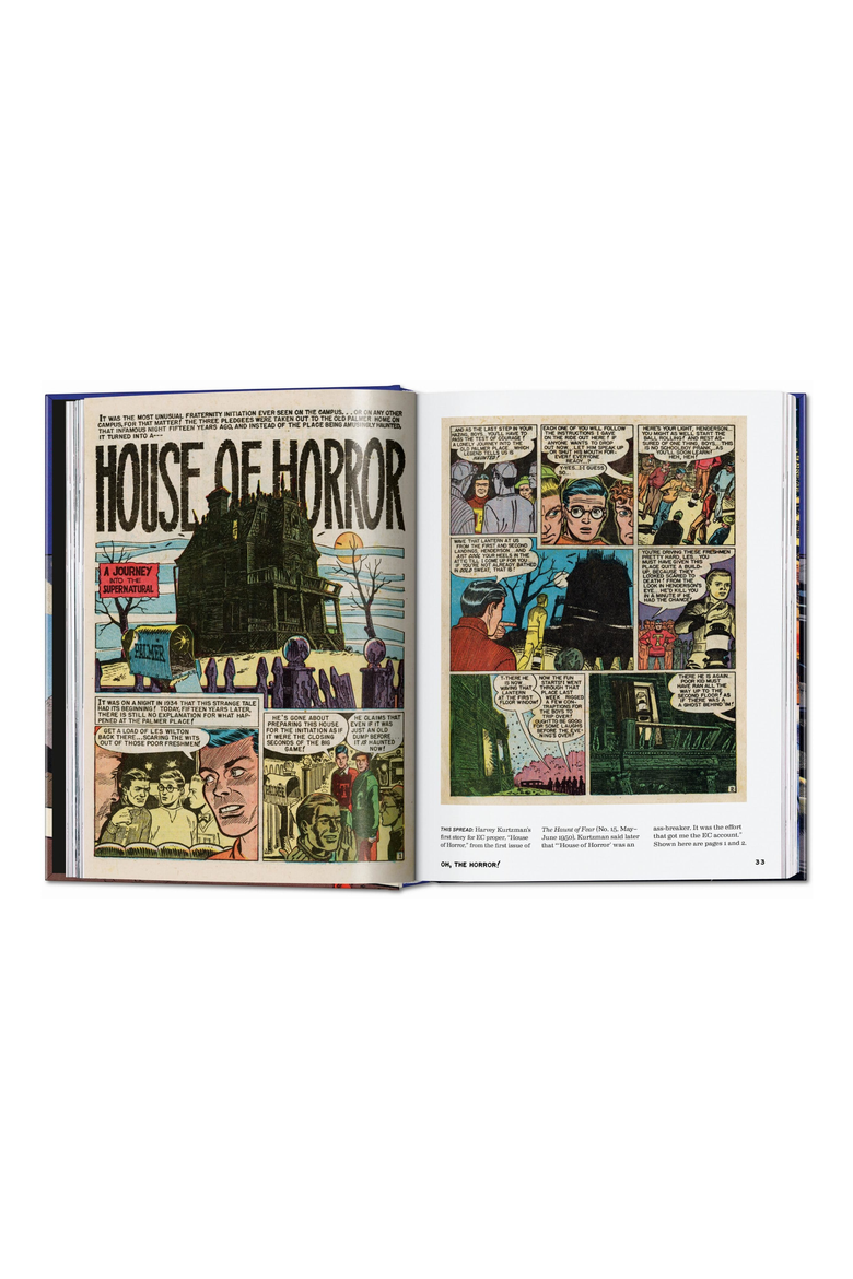 EC Comics The New Trend 1950-54 45th ed Book, Alternate, color, Royal Blue