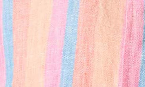 Faherty Laguna Linen Relaxed Shirt In Multi