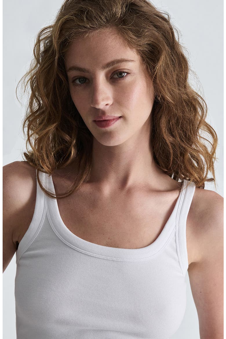 Frankie Rib Tank, Alternate, color, WHITE