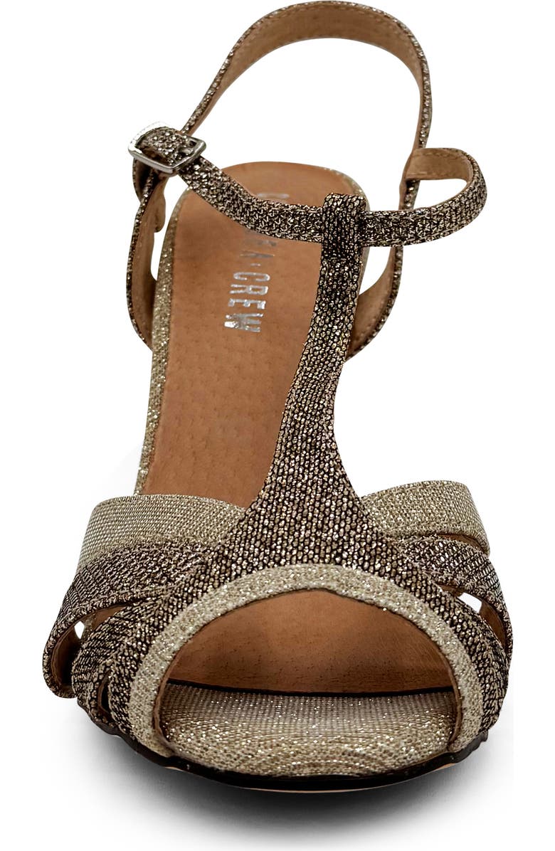 CHELSEA CREW Diana T-Strap Sandal, Alternate, color, Metallic Multi