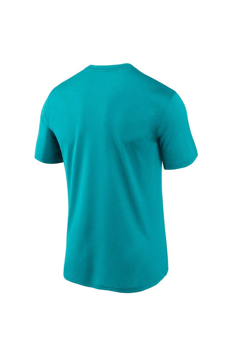 Nike Men's Nike Aqua Miami Dolphins Wordmark Legend Performance T-Shirt, Alternate, color,