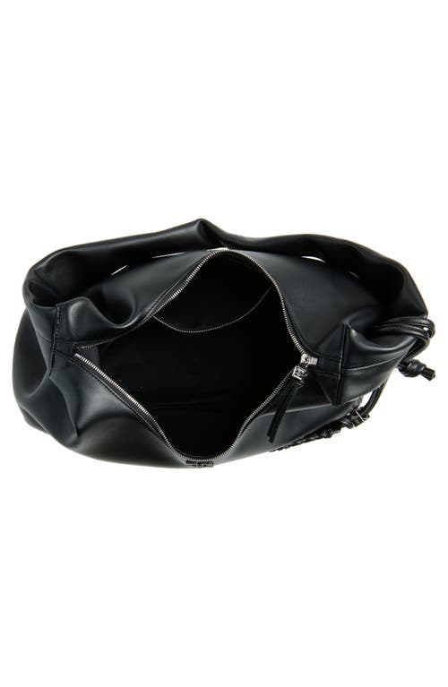 Ganni Medium Hobo Bag Decorative Tag