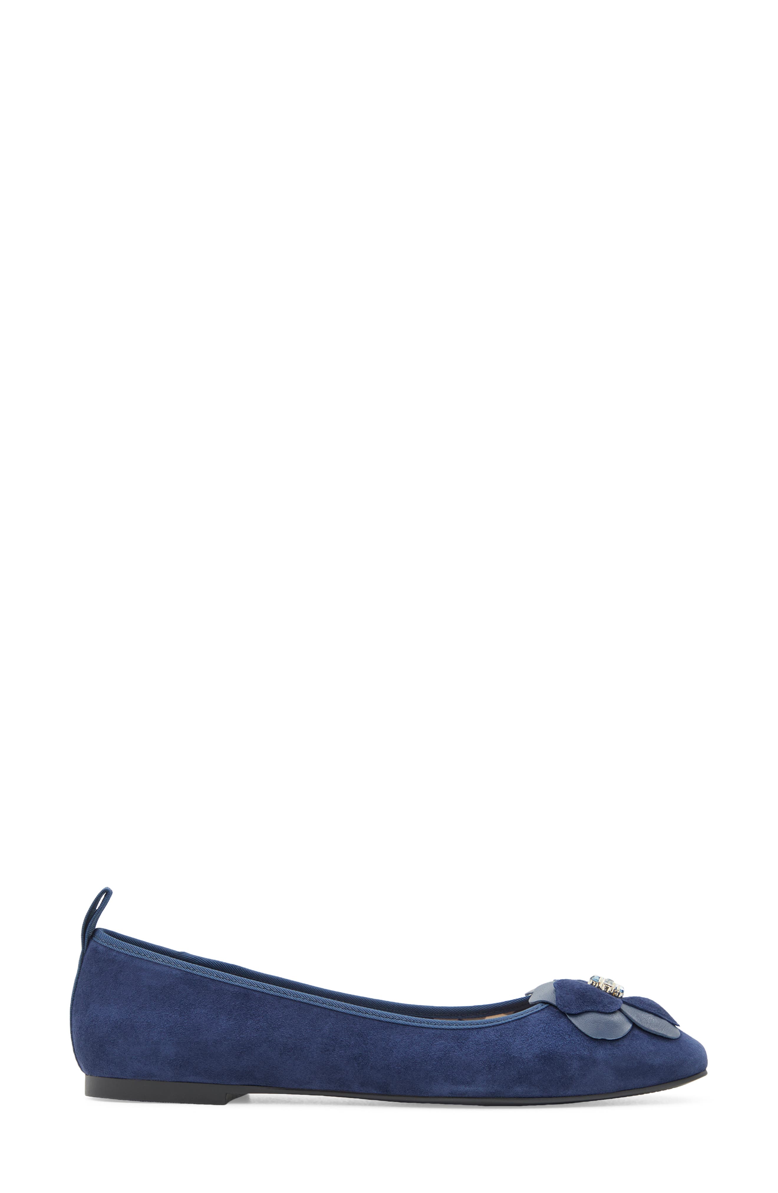 Draper James Rosemary Flat, Alternate, color, Navy