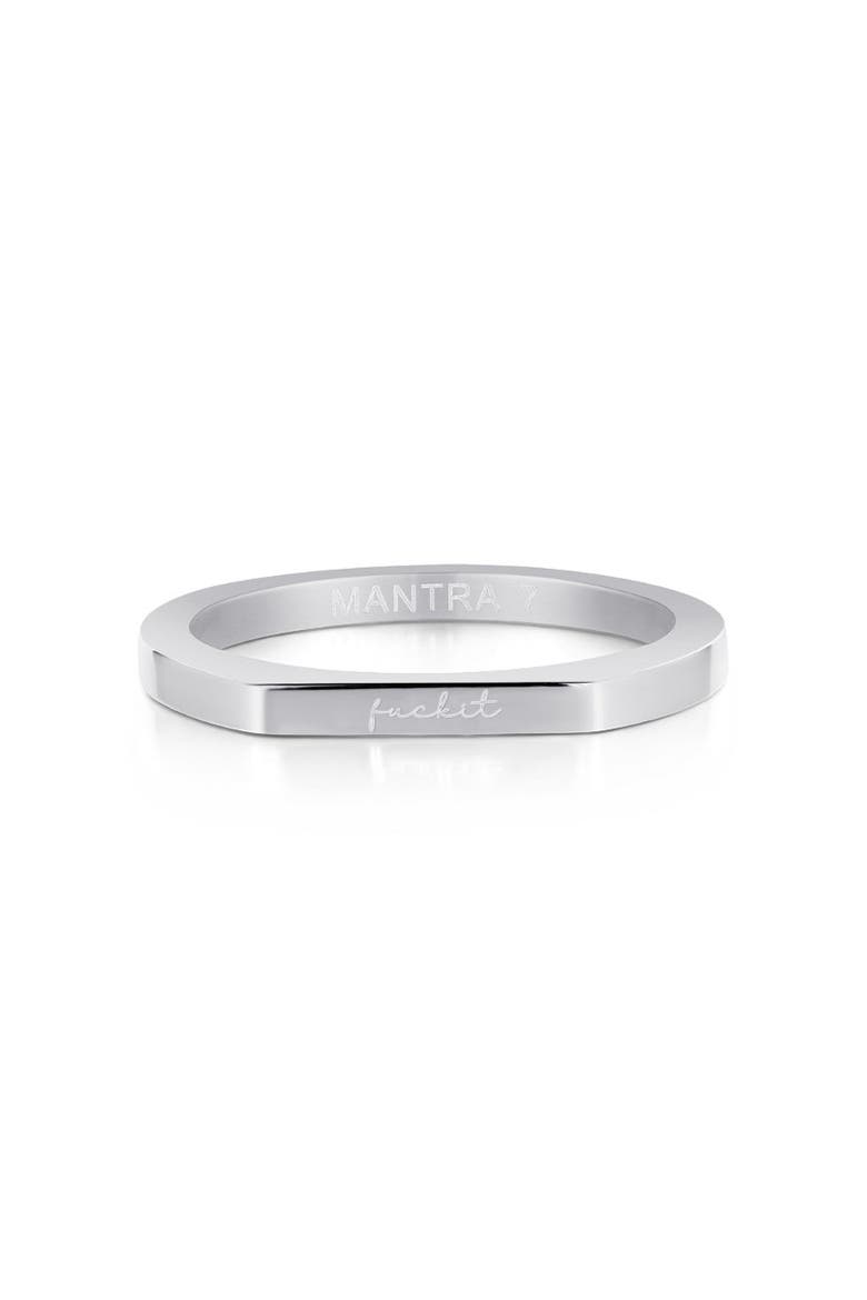 f*it ring, Main, color, Silver