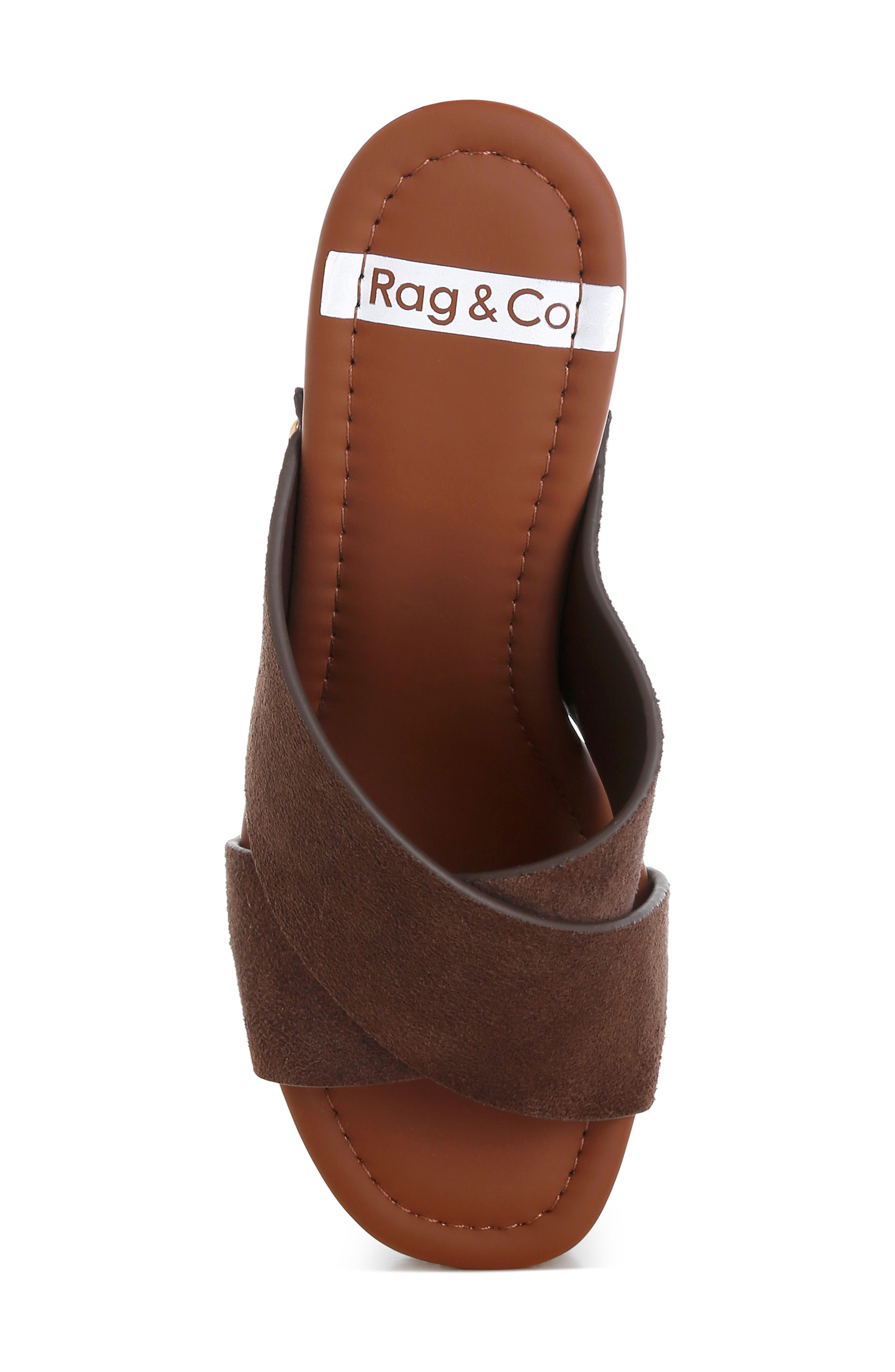 Maersk Platform Sandal, Alternate, color, BROWN