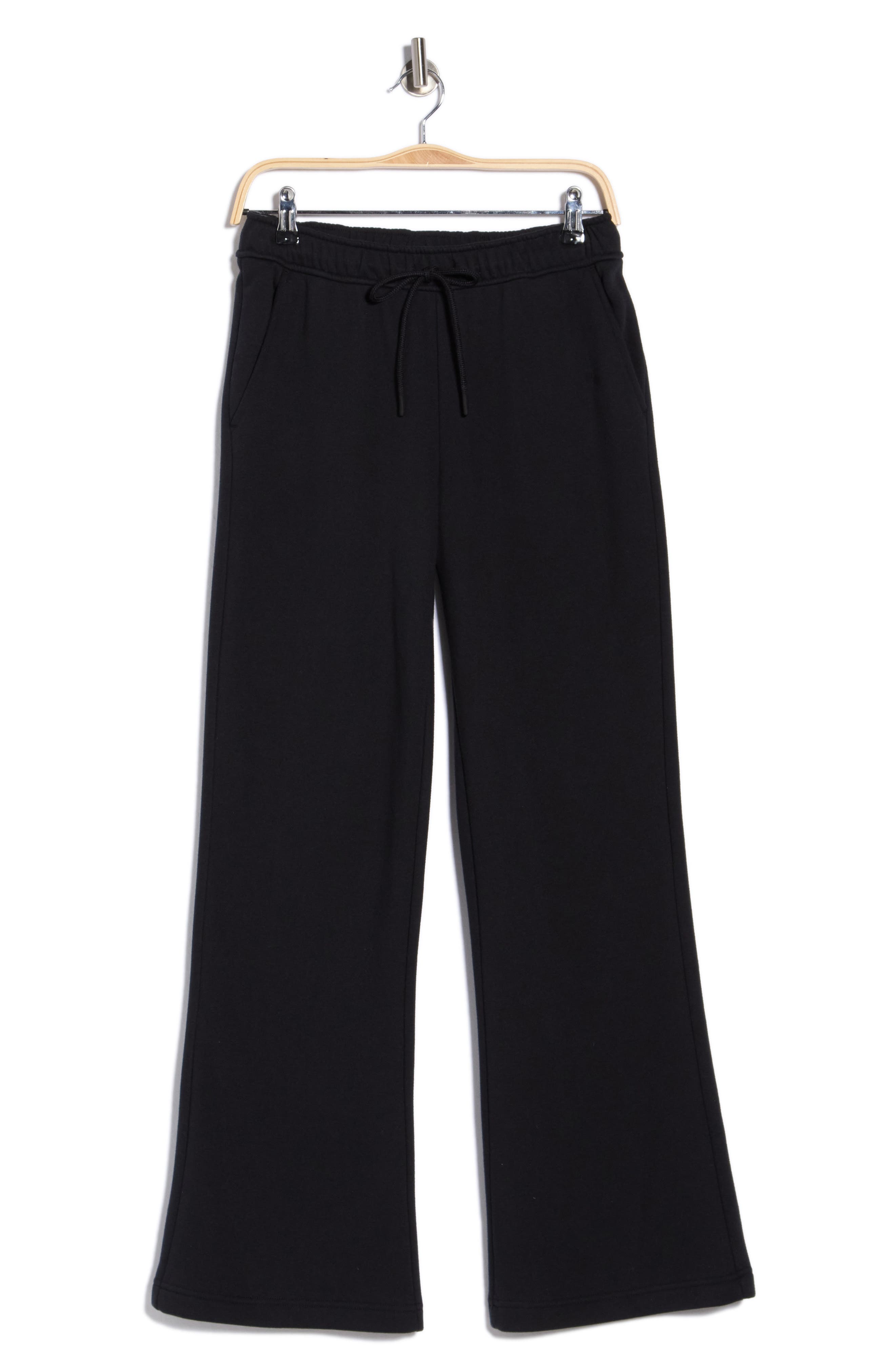 Z by Zella Feather Fleece Relaxed Flare Pants (Women) | Nordstromrack