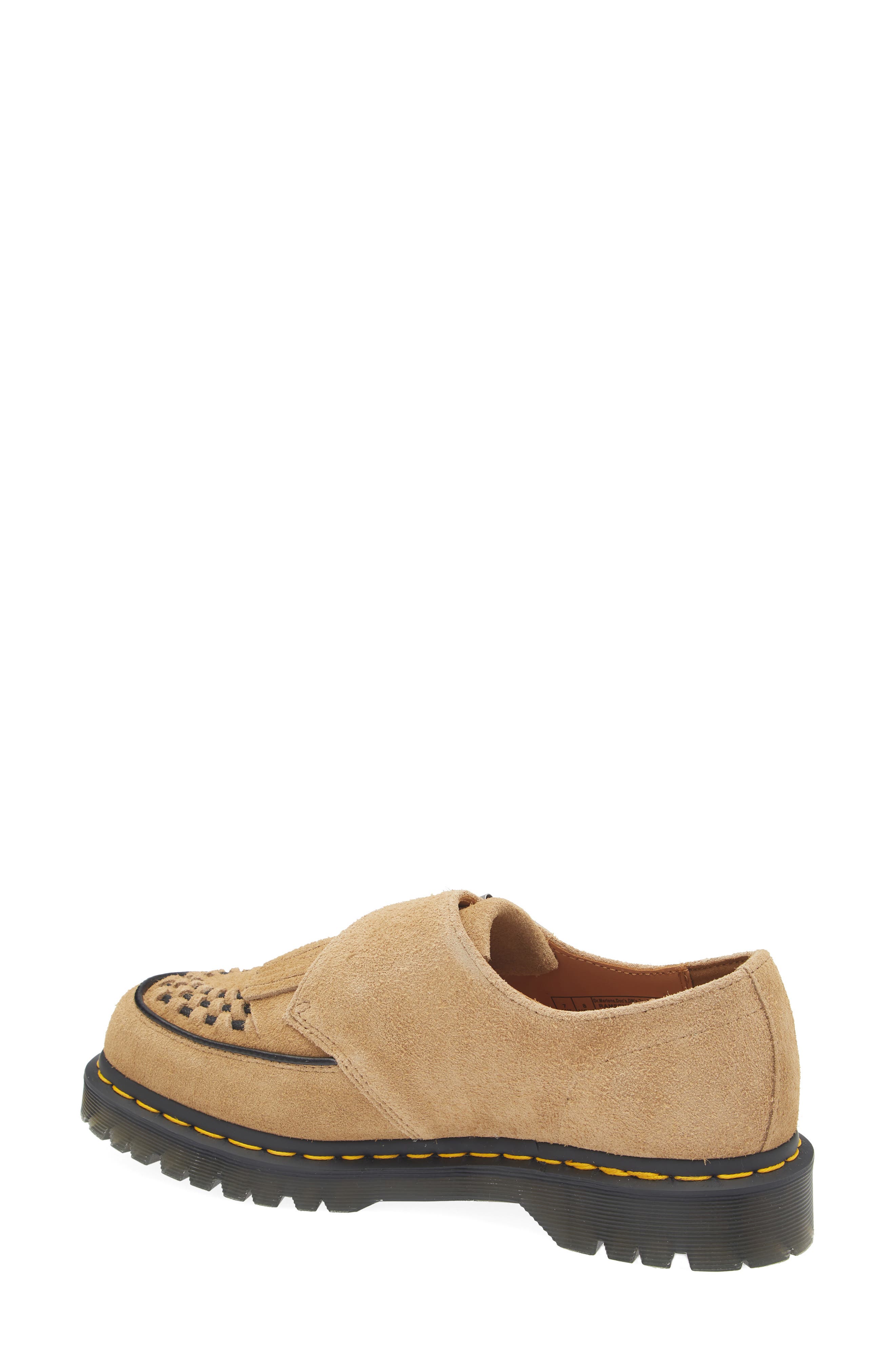 Dr. Martens Ramsey Kiltie Buckle Suede Creeper Shoe, Alternate, color, 