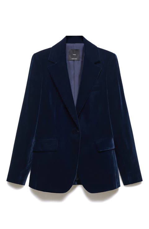 Velvet Blazer