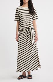 rag & bone The Slub Stripe T-Shirt Maxi Dress