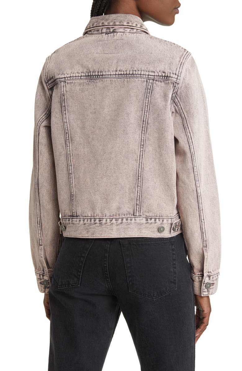 AllSaints Hay Denim Jacket, Alternate, color,