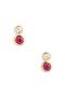 18K Yellow Gold - Ruby