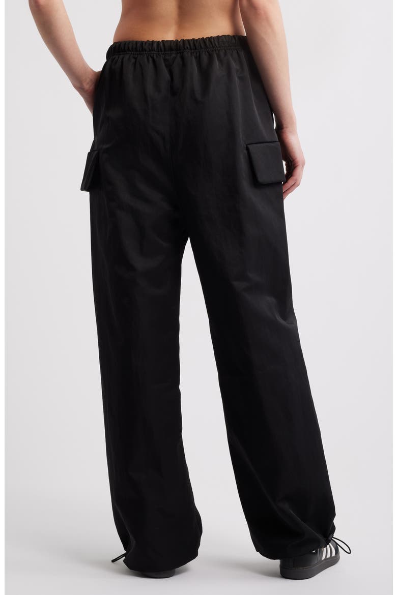 Textured Nylon Field Pants, Alternate, color, BLACK