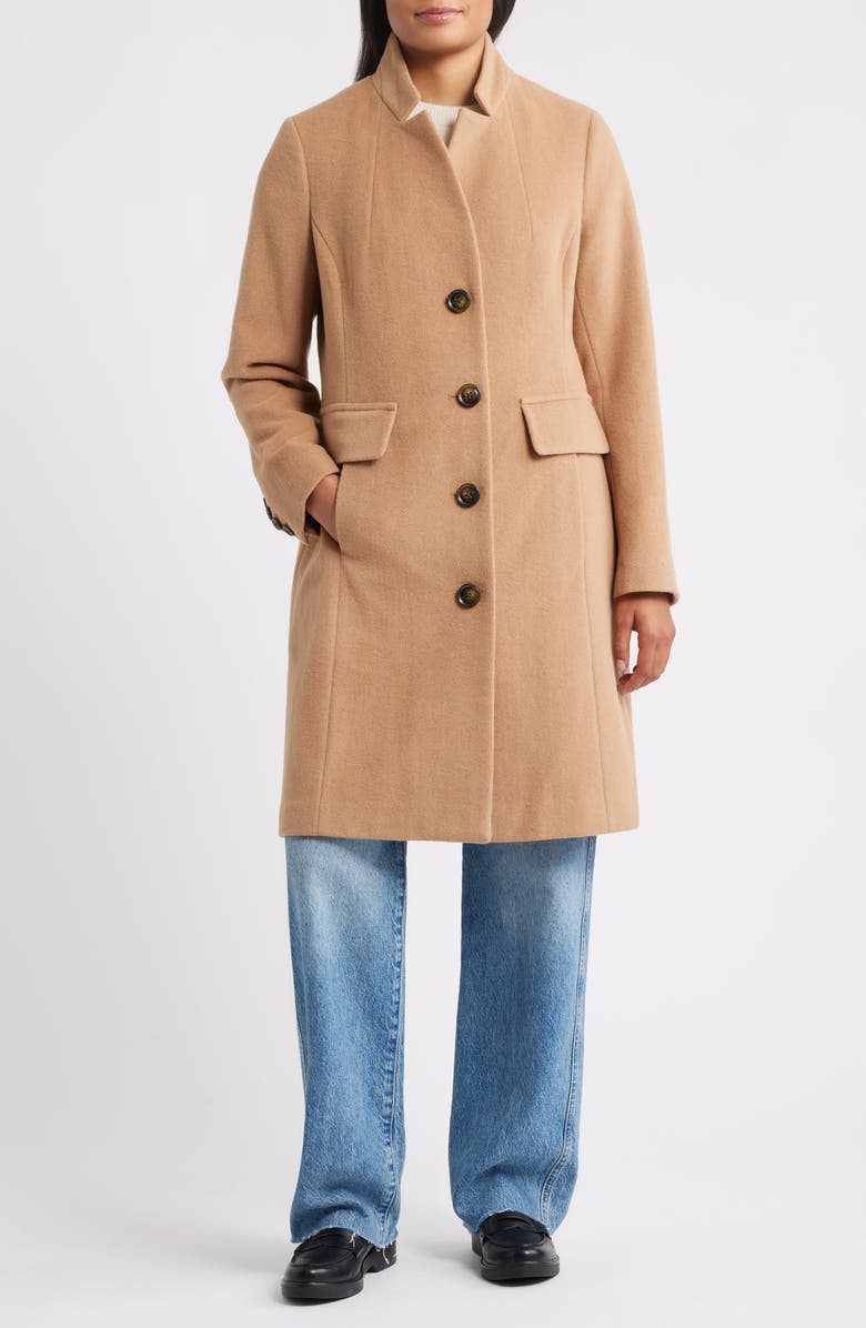 London Fog Wool Blend Coat, Main, color, Camel