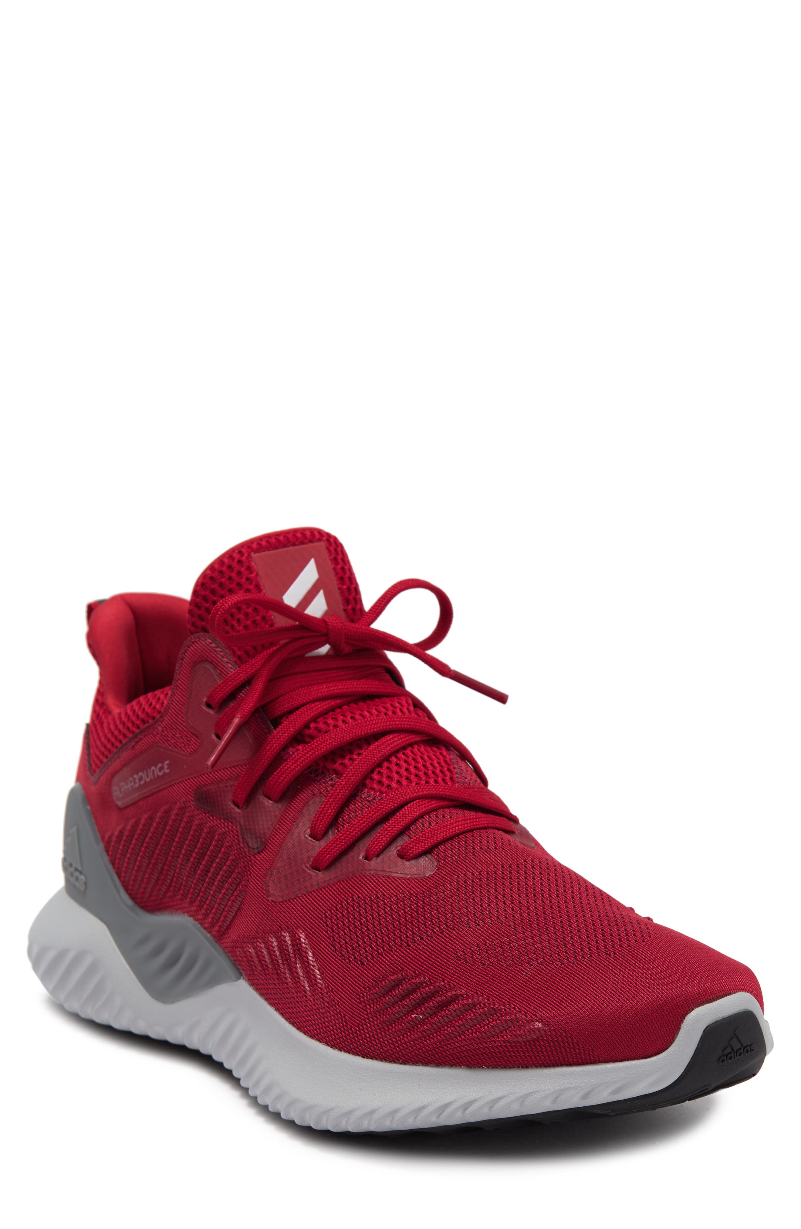 adidas Alphabounce Beyond Team Running Shoe, Main, color, 