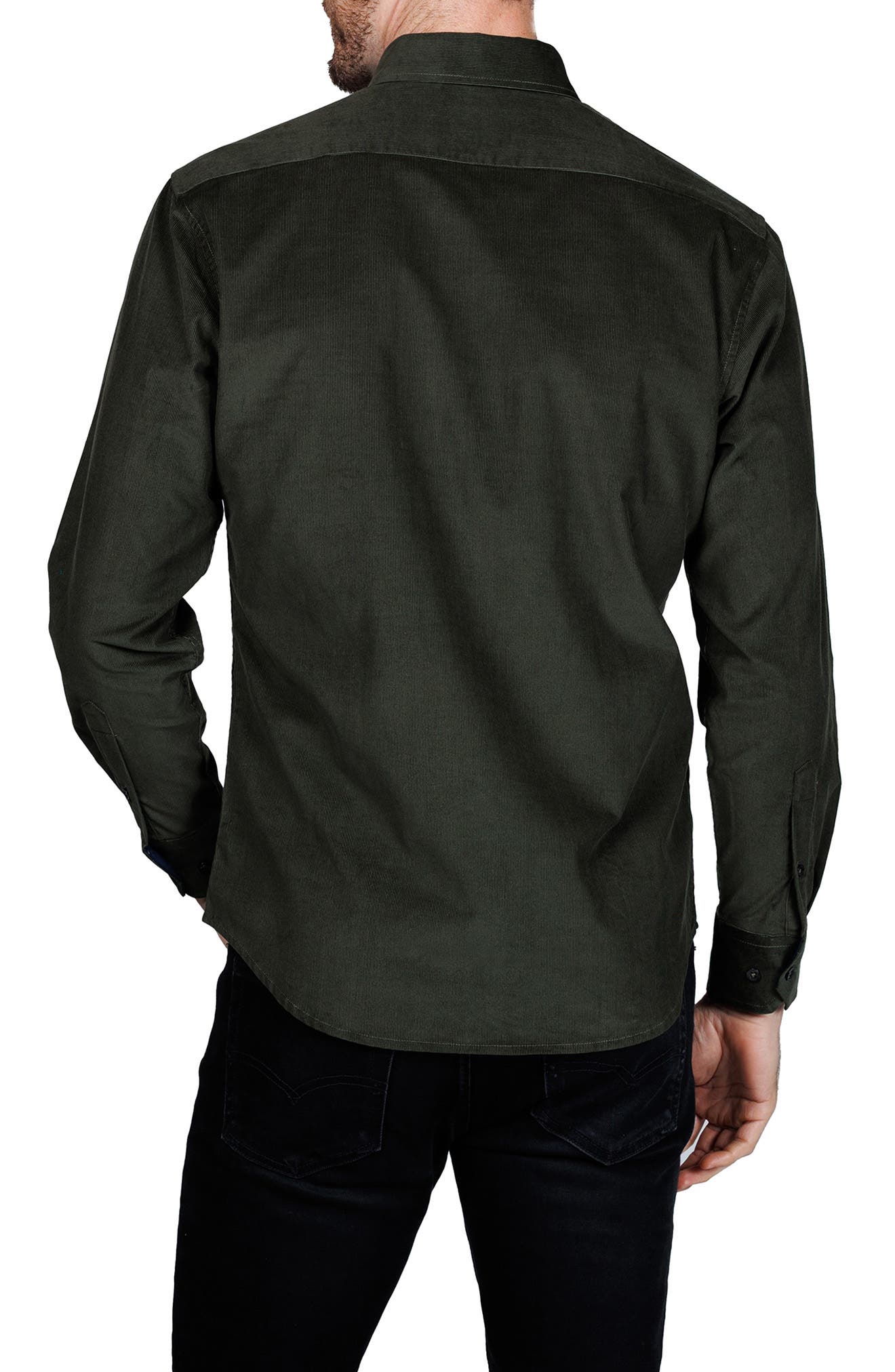 Corduroy Button-Up Shirt - image 4