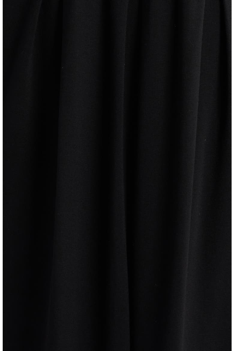 Noma Long Sleeve Jersey Dress, Alternate, color, BLACK