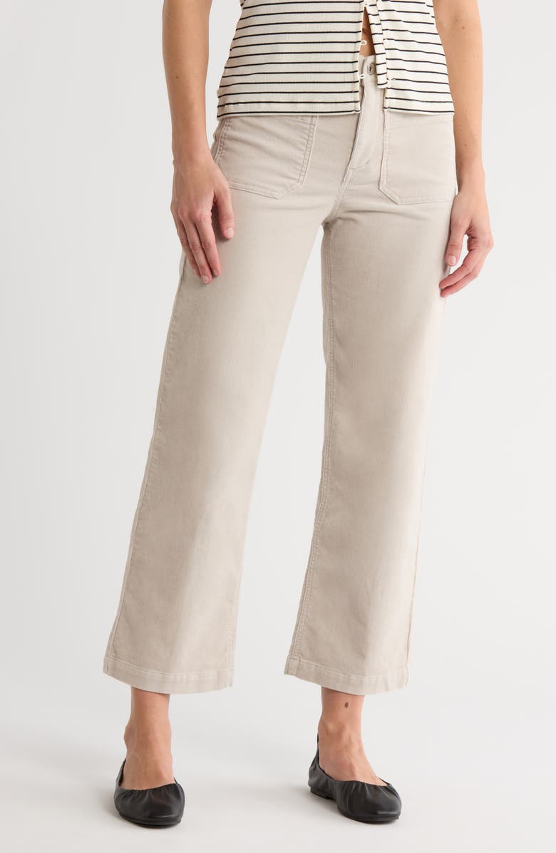 Sanctuary Supernova Crop Corduroy Pants, Main, color, Vapor