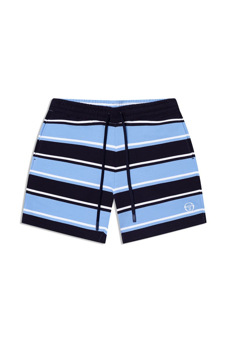 Strisce Stripe Short, Alternate, color, MARITIME BLUE
